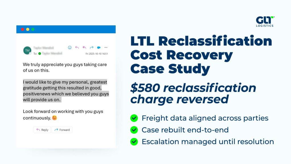 Execution Over Hype: How Logistics Operations Are Shifting in 2026 3 LTL Reclassification Cost Recovery Case