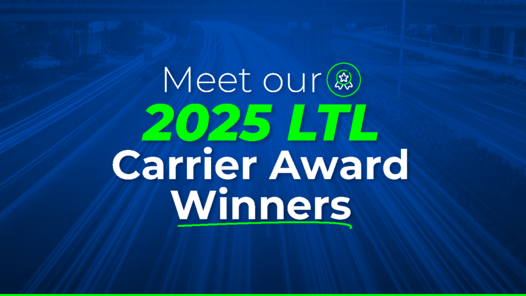 GLT Logistics 2025 LTL Carrier Award Winners announcement