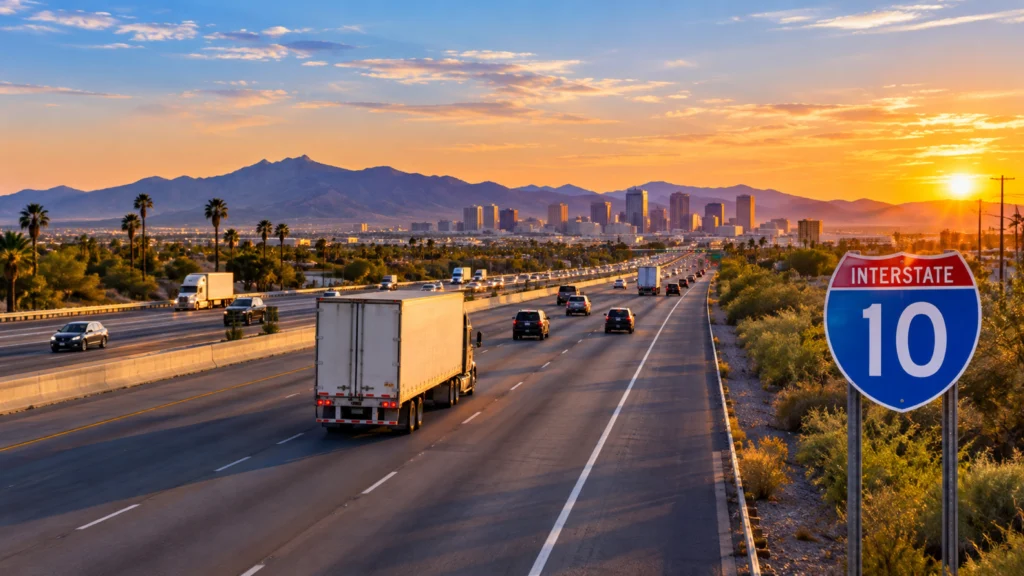 I-10 corridor freight